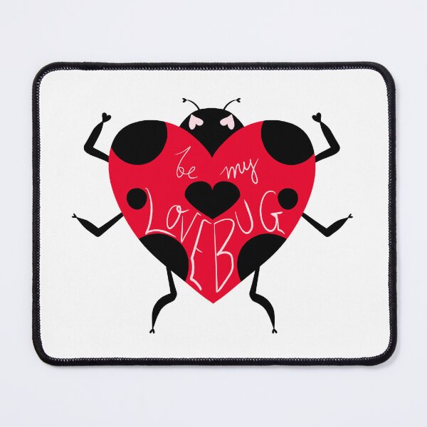 Item preview, Be My Lovebug - Ladybug Heart designed and sold by HalSyd.