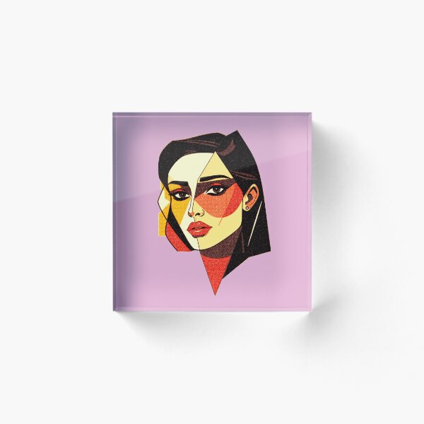 Item preview, Mujer abstracta minimalista designed and sold by Pickmash.