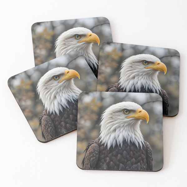 Item preview, Majestic Bald Eagle Power Grace Freedom United States designed and sold by ART ATTACK ZONE.