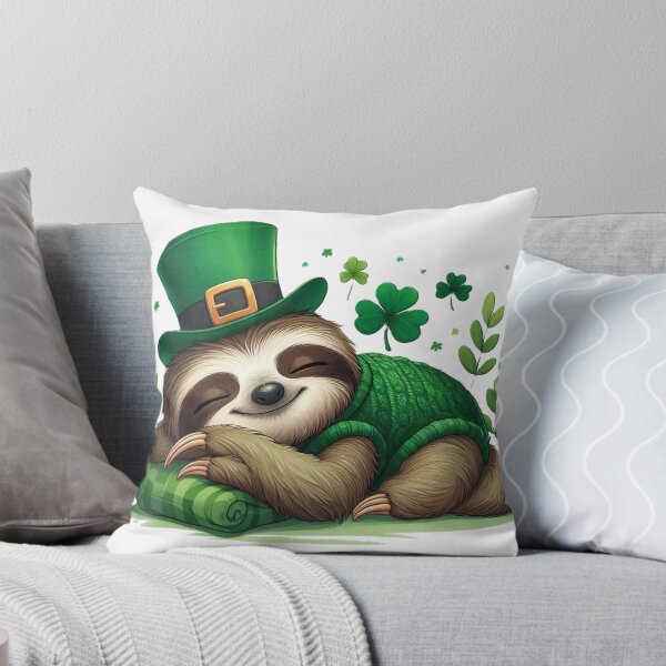 Aperçu de l'œuvre Paresseux - La Saint-Patrick paresseuse créée et vendue par KTDesigns321.