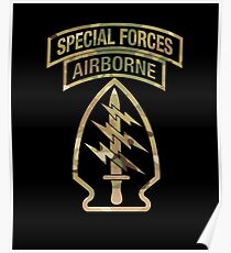 Special Forces Tab Poster