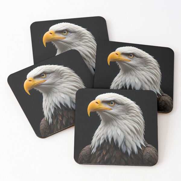 Item preview, Illustration Eagle Power Grace Freedom United States designed and sold by ART ATTACK ZONE.