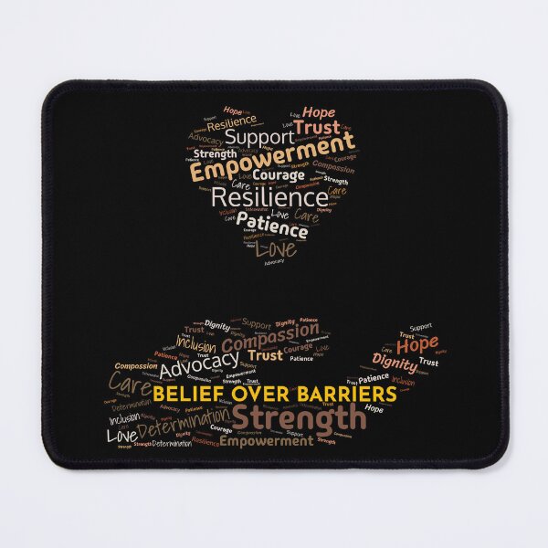 Item preview, Belief Over Barriers, Carer of a Disabled Person designed and sold by Tiszert.