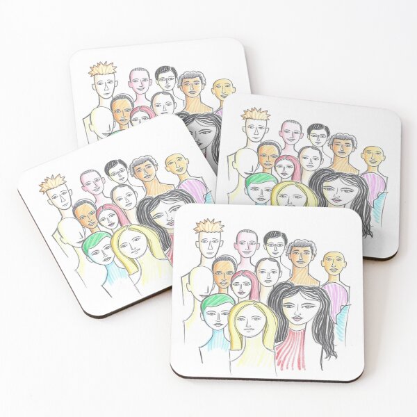Item preview, Diversity in Unity: A Spectrum of Faces designed and sold by SDIGGroup.