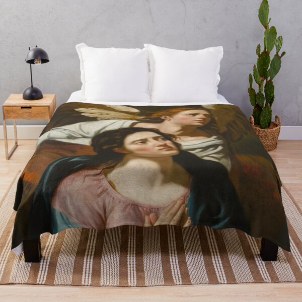 Item preview, Devotion and Grace: A French Religious Painting. Art By Carraann designed and sold by CARRAANN.