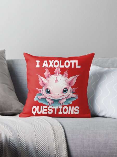 Vista previa del artículo con la obra «PREGUNTAS SOBRE EL AXOLOTL», diseñado y vendido por RetroPop23.