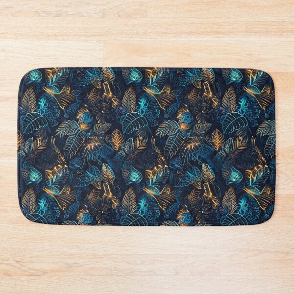 Item preview, Tropical Hawaiian tribal motifs with glowing neon accents designed and sold by Designbes.