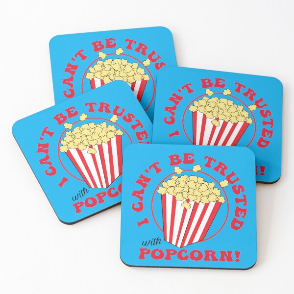 Item preview, Funny Messy Popcorn Eater Quote designed and sold by CreativeBridge.
