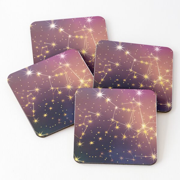 Item preview, Colorful sky with stars designed and sold by StickPlaza.