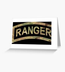 Ranger Tab Greeting Card