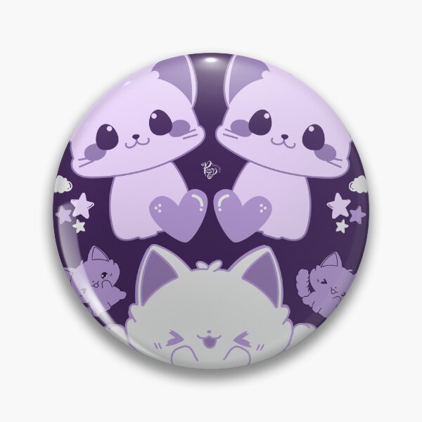 Item preview, Gatos descarados - morado designed and sold by ProsetoPrint.