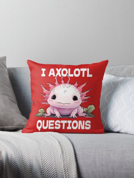 Vista previa del artículo con la obra «PREGUNTAS SOBRE EL AXOLOTL», diseñado y vendido por RetroPop23.