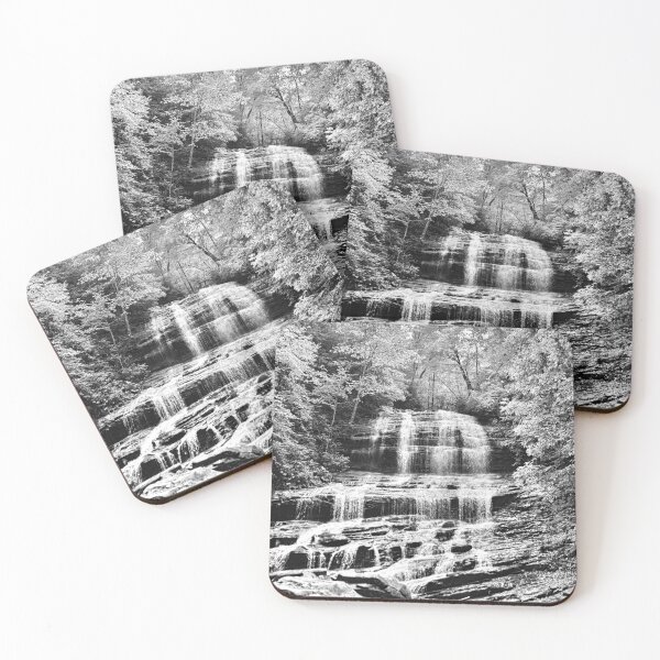 Item preview, Black And White Pearson Falls North Carolina designed and sold by LisaWootenPhoto.