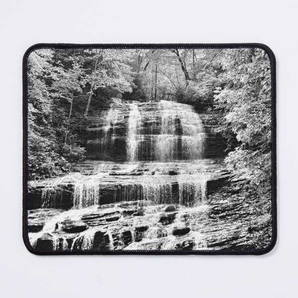 Item preview, Black And White Pearson Falls North Carolina designed and sold by LisaWootenPhoto.