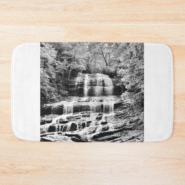 Item preview, Black And White Pearson Falls North Carolina designed and sold by LisaWootenPhoto.