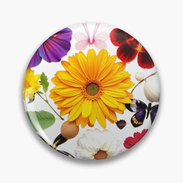 Item preview, Nature's Palette: A Symphony of Flowers and Butterflies designed and sold by SDIGGroup.