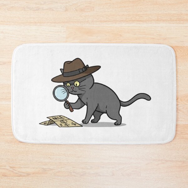 Item preview, Detective Cat designed and sold by CamiloHiPa.