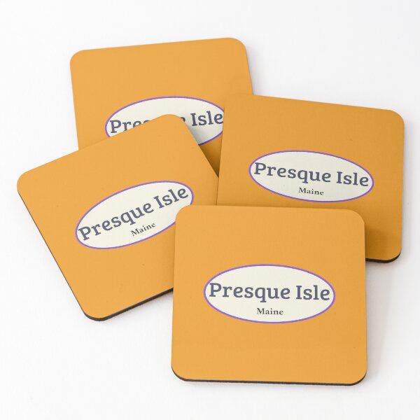 Item preview, Presque Isle Maine stickers and more! designed and sold by Paddlex.