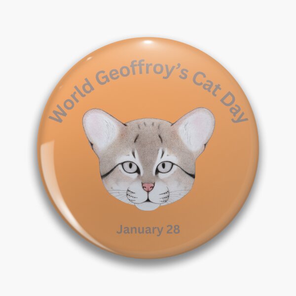 Item preview, World Geoffroy's Cat Day designed and sold by WildCatFamily.