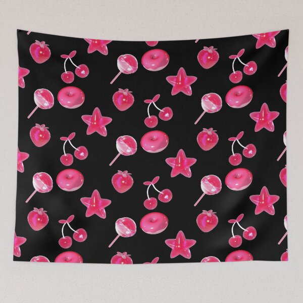 Item preview, Glossy Girlypop Red Berries, Lollipop, and Donut  designed and sold by CriaCreative.
