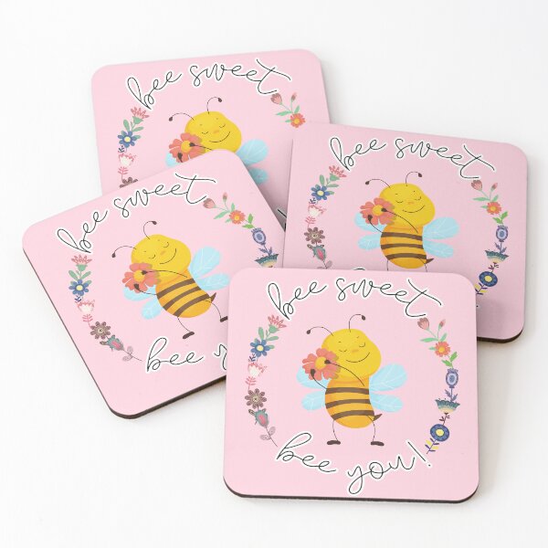 Item preview, Bee Sweet, Bee You! Whimsical Floral Bee Design designed and sold by TheBeeKindSpace.