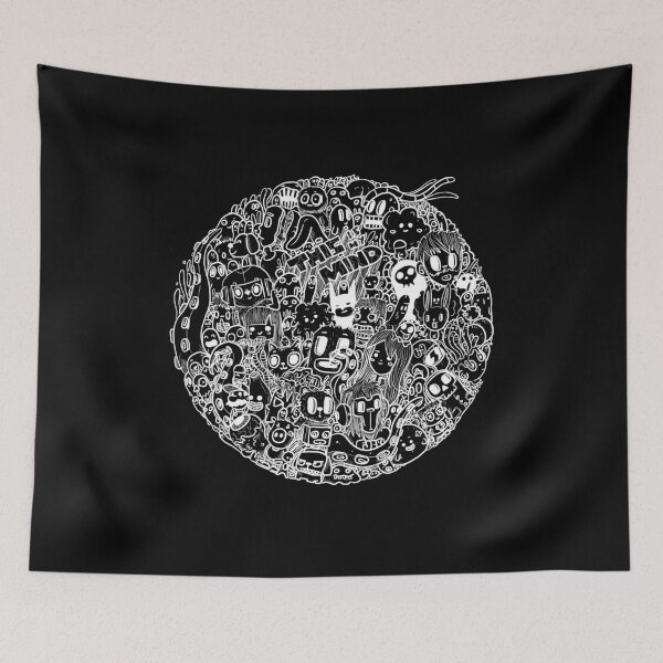 Item preview, Doodle White designed and sold by Fran Ferriz.
