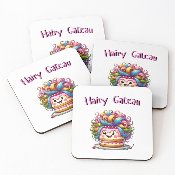Item preview, Hairy gateau fun wording  designed and sold by GingaDesigns.