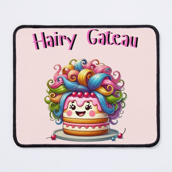 Item preview, Hairy gateau fun wording  designed and sold by GingaDesigns.