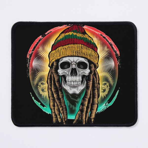 Item preview, Skull with Dreadlocks  designed and sold by Gentle40Winks.