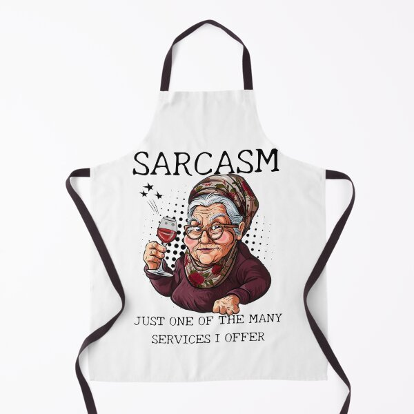 Item preview, Funny Old Lady Sarcasm Just One Of The Many Service I Offer designed and sold by GroovyFusion.