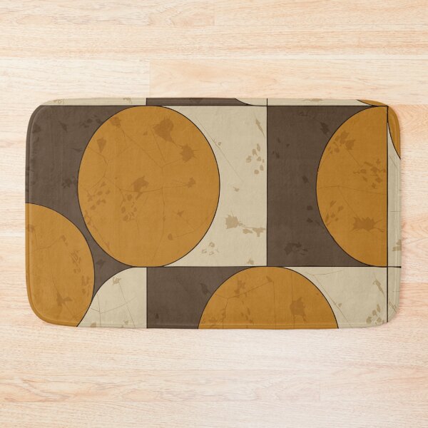 Item preview, Modern Geometric Art with Beige, Brown, and Orange colors designed and sold by paulo silveira.