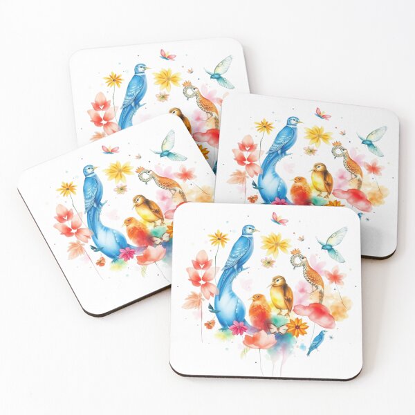 Item preview, Harmony in Nature: A Symphony of Birds and Blooms designed and sold by SDIGGroup.