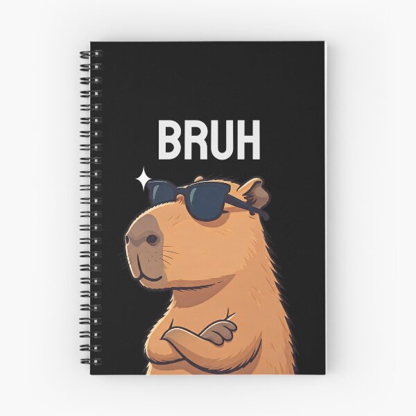Item preview, Bruh capybara designed and sold by The magic  Yellow bus.