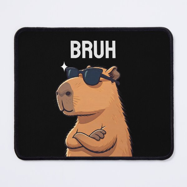 Item preview, Bruh capybara designed and sold by The magic  Yellow bus.