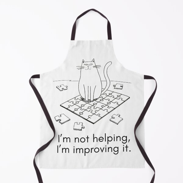 Item preview, Cat on a Jigsaw Puzzle designed and sold by MiowandMolly.