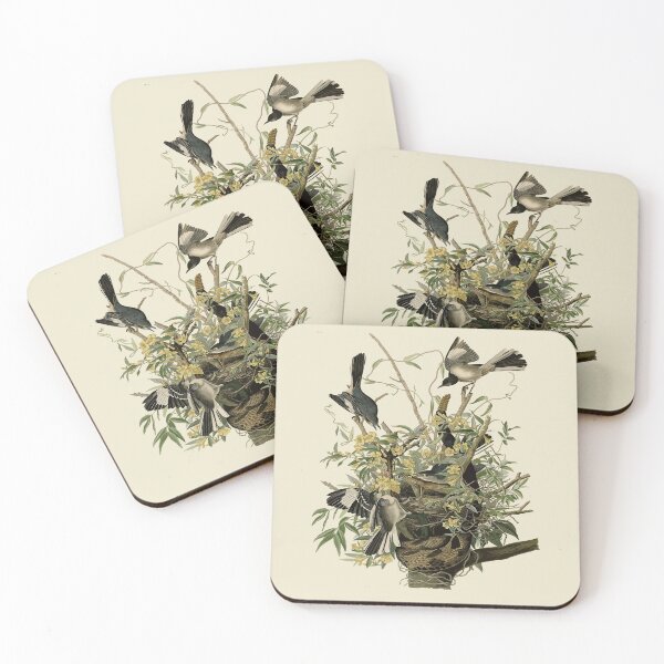 Item preview, Rattlesnake, Mockingbird and Jasmine Wildlife Botanical Illustration designed and sold by taiche.
