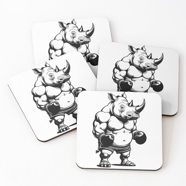 Artikelvorschau, Boxing Nashorn entworfen und verkauft von HorizonStores.