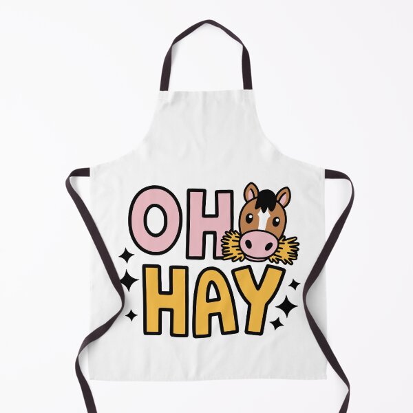 Item preview, Oh Hay! Cute Horse Pun designed and sold by PMCreative.