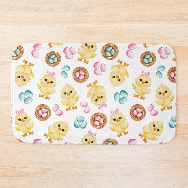Item preview, Seamless pattern for Easter, chicks with testicles on a white background designed and sold by Nastasiakhmnk.