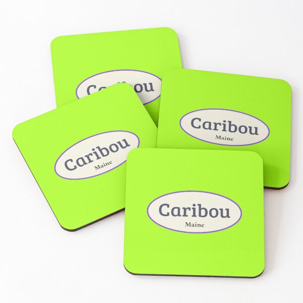 Item preview, Caribou Maine Stickers, gifts and more! designed and sold by Paddlex.