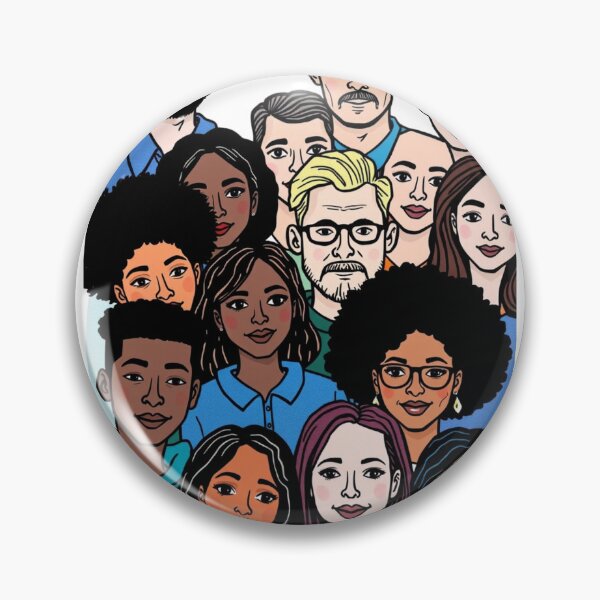 Item preview, Diversity in Unity: A Colorful Ensemble designed and sold by SDIGGroup.