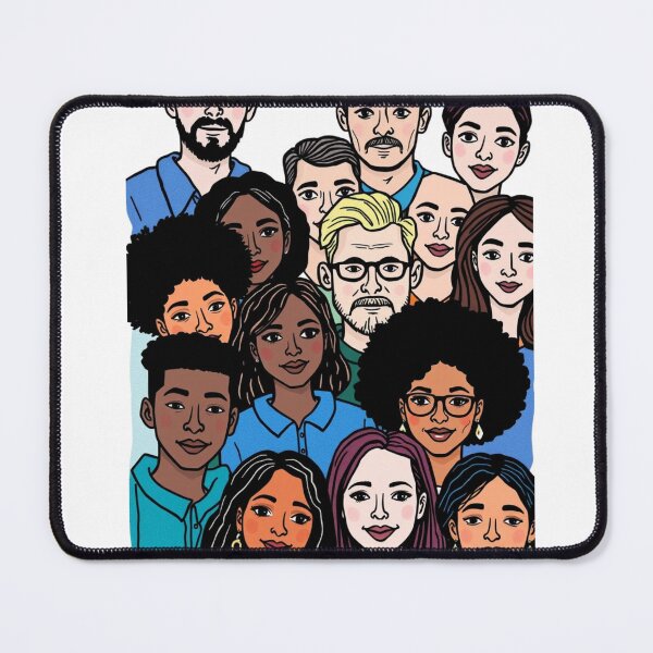 Item preview, Diversity in Unity: A Colorful Ensemble designed and sold by SDIGGroup.