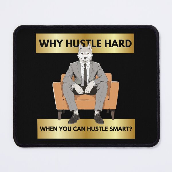 Item preview, Why hustle hard when you can hustle smart? designed and sold by FancySoulSS.