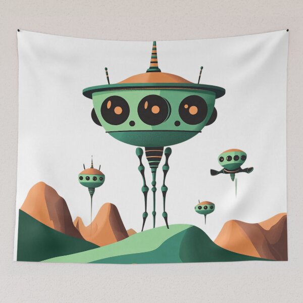 Item preview, Interstellar Aliens designed and sold by NomadicDreamer.