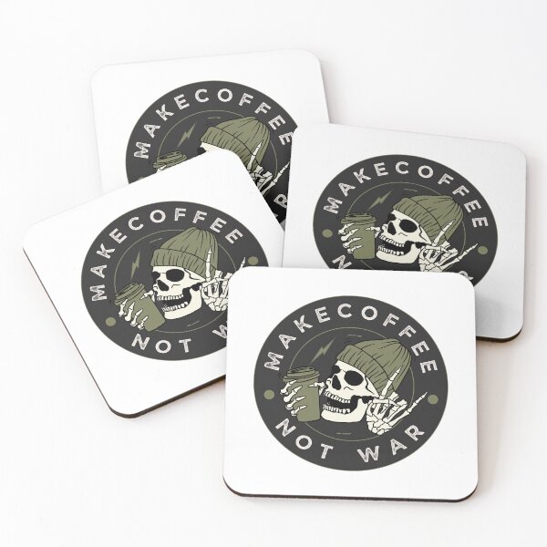 Item preview, Make Coffee Not War designed and sold by tommywvcacher.