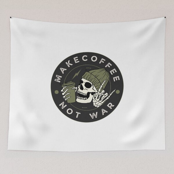 Item preview, Make Coffee Not War designed and sold by tommywvcacher.