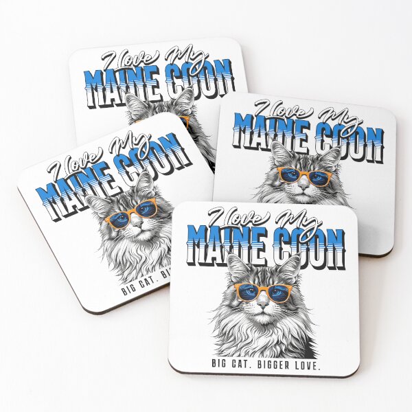 Item preview, I Love My Maine Coon designed and sold by GraffixWithFlav.