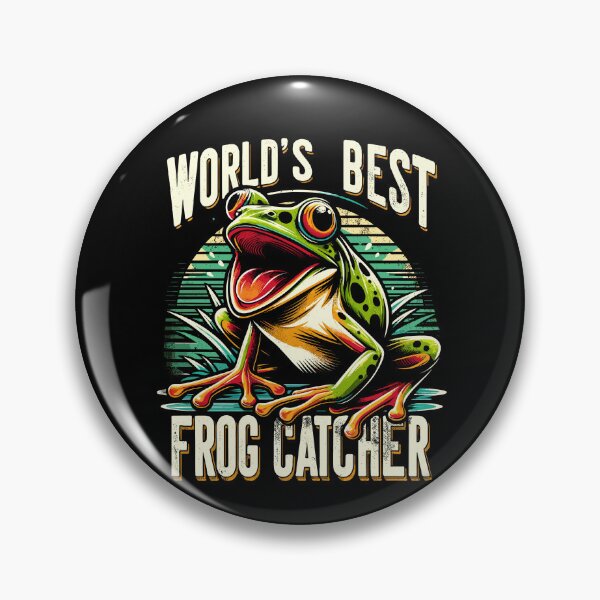 Item preview, World's Best Frog Catcher Hunting Collector Boys Girls designed and sold by Dressed For  Duty.