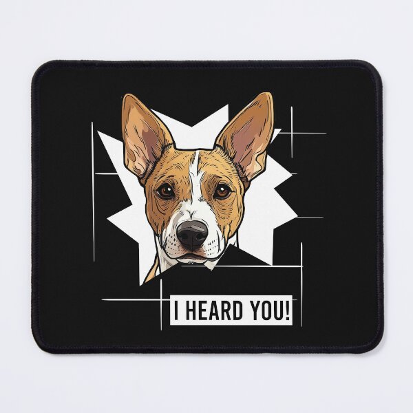 Item preview, Funny Basenji Saying I Heard You designed and sold by whyitsme.