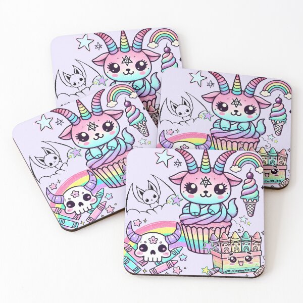 Item preview, Pastel Goth Coloring Book designed and sold by ToxxicApple.